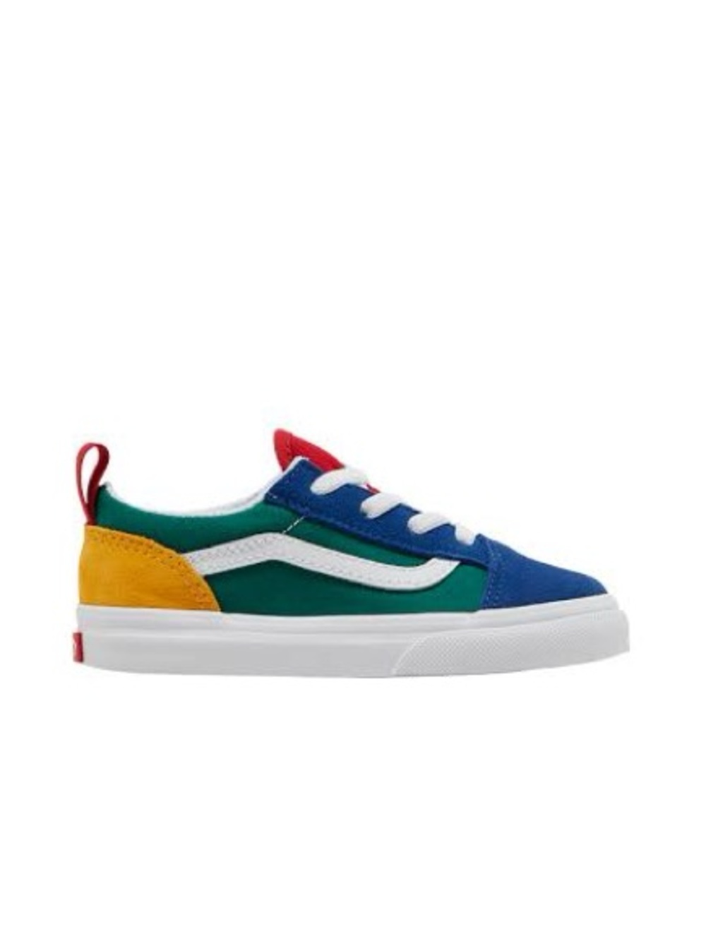 Vans Kids Old Skool Sneakers - Blue Green Yellow Red Yacht Club